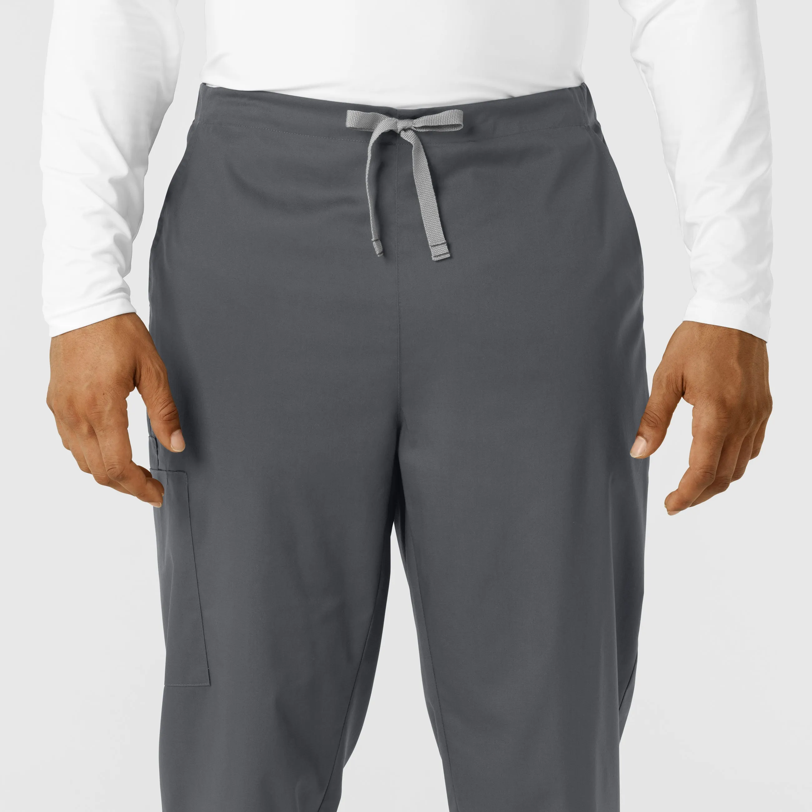 WonderWORK 507 Men's Cargo Jogger Scrub Pants Pewter