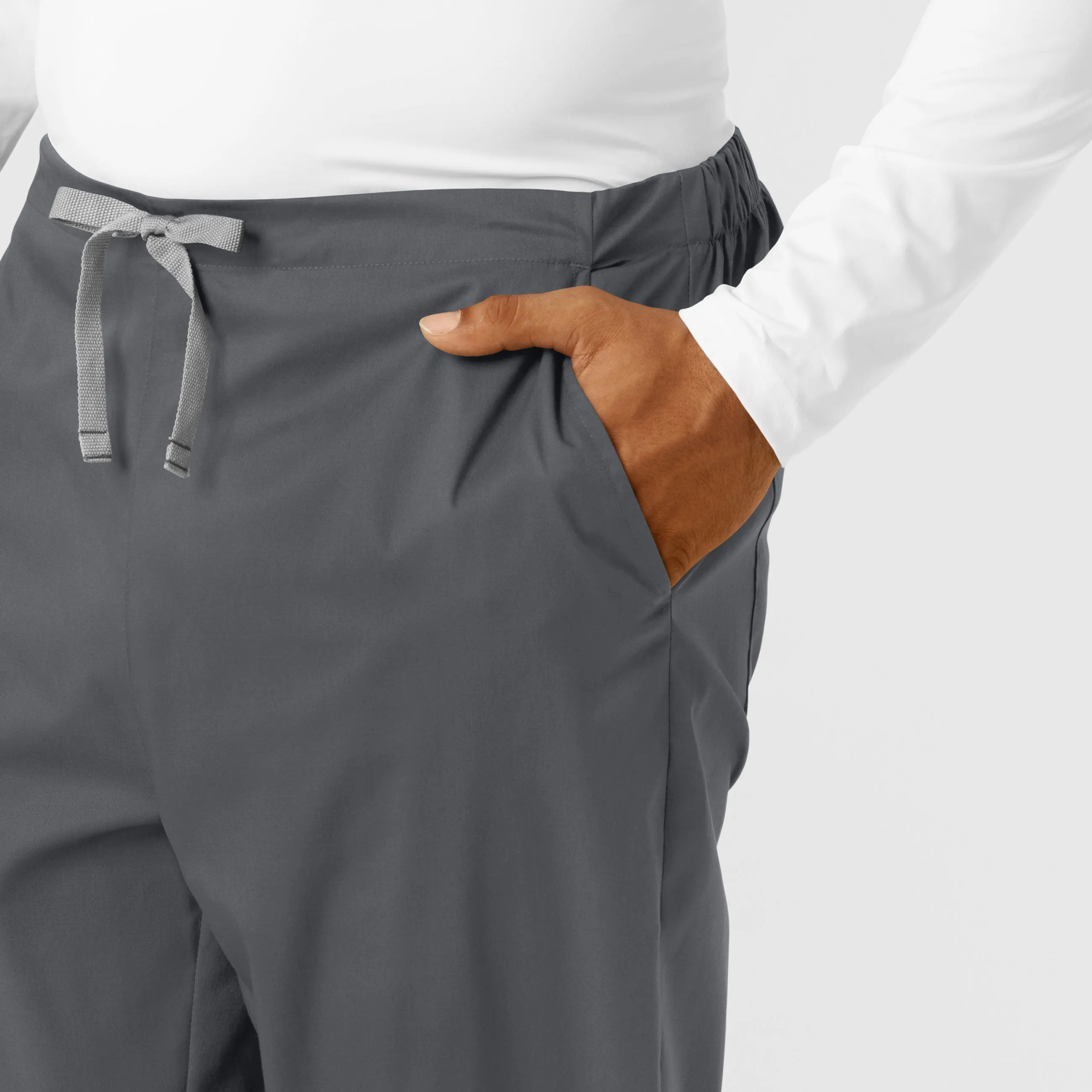 WonderWORK 507 Men's Cargo Jogger Scrub Pants Pewter