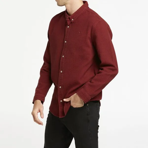 WRANGLER DOING IT CLEAN SHIRT ALDER BARK