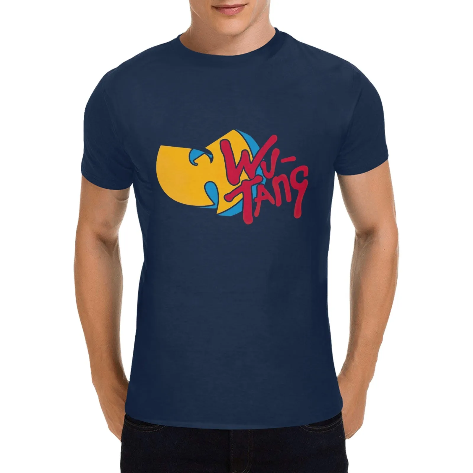 Wu-Tang MTV Logo Men's T-shirt 100% Cotton