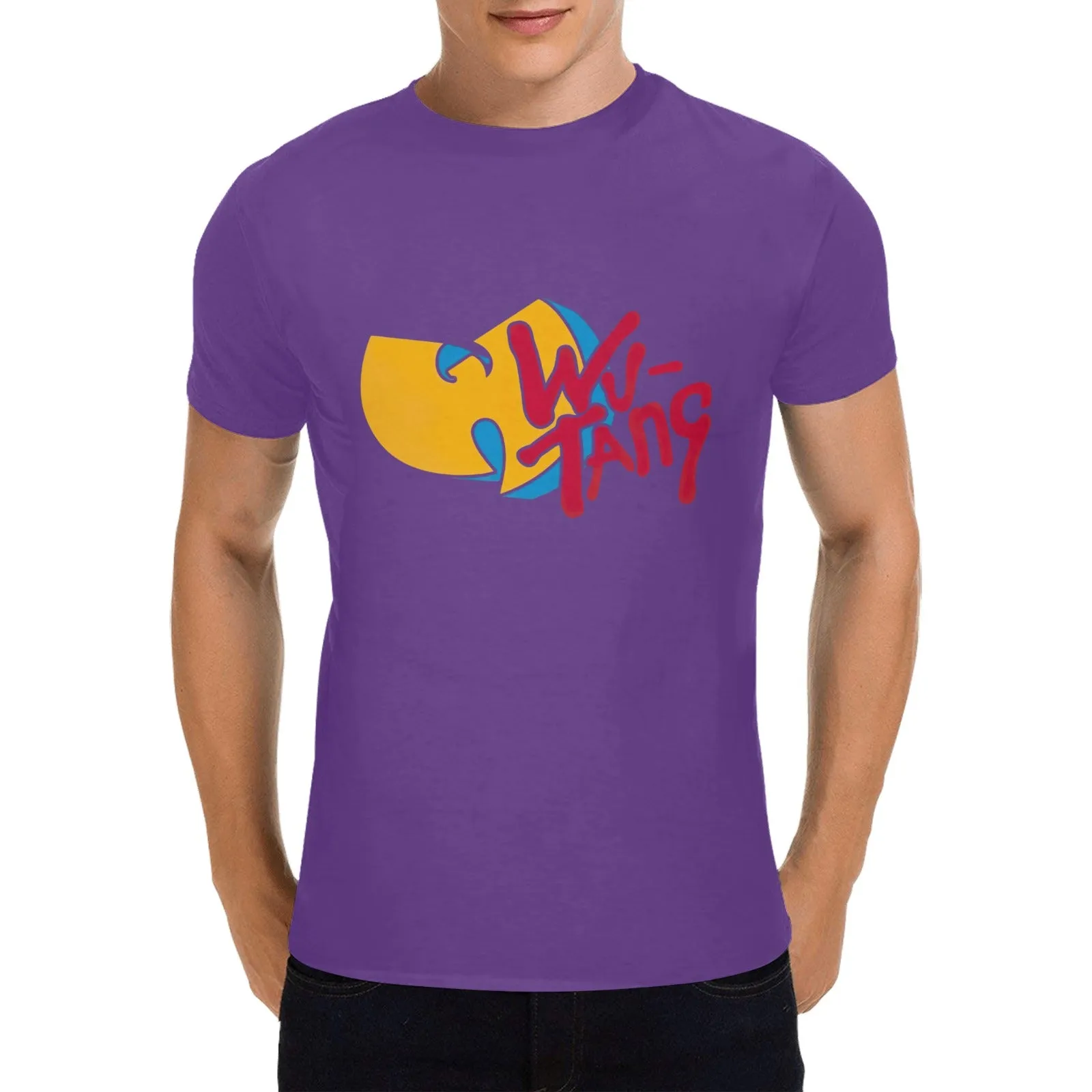 Wu-Tang MTV Logo Men's T-shirt 100% Cotton